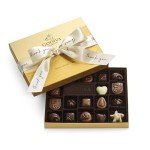 Godiva Chocolatier Thank You Ribbon 18-Piece Assorted Chocolate Gift Box – Gourmet Chocolate Candy Variety Pack – Dark Caramel, Milk Chocolate, Nuts– Gift Basket for Father’s Day, Birthday and Anniversary