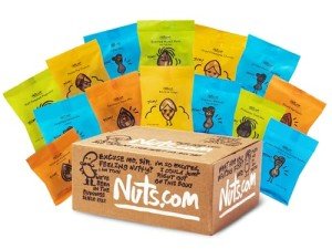 Nuts.com - Nuts and Dried Fruits Snack Box – Gourmet Mix Assortment for Summer, Father's Day, and Festive Gifts – Package Includes Mixed Nuts, Dried Apricots & Fruits, Trail Mix, Heat Mix and Apple Pie Crunch