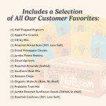 Nuts.com - Nuts and Dried Fruits Snack Box – Gourmet Mix Assortment for Summer, Father's Day, and Festive Gifts – Package Includes Mixed Nuts, Dried Apricots & Fruits, Trail Mix, Heat Mix and Apple Pie Crunch