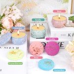 Bath Bombs for Women, Relaxing Spa Gift Basket Set, Unique Self Care Gift for Women, Bath Bombs+Scented Candles+Shower Steamer Bubble Bath Gifts for Mom Sister Friend Wife Teacher Nurse