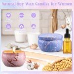 Bath Bombs for Women, Relaxing Spa Gift Basket Set, Unique Self Care Gift for Women, Bath Bombs+Scented Candles+Shower Steamer Bubble Bath Gifts for Mom Sister Friend Wife Teacher Nurse