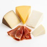 Spanish Cheese Assortment + FREE 2.5 oz Jamón Ibérico de Bellota – 8 oz Manchego, Idiazabal, Mahon & Goat Cheese | Gourmet Sampler Set | Authentic Imported from Spain | Vacuum-Sealed Fresh