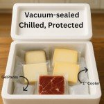 Spanish Cheese Assortment + FREE 2.5 oz Jamón Ibérico de Bellota – 8 oz Manchego, Idiazabal, Mahon & Goat Cheese | Gourmet Sampler Set | Authentic Imported from Spain | Vacuum-Sealed Fresh