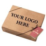 Dan the Sausageman Silver Star Gourmet Meat & Cheese Gift Box – Original & Jalapeno Summer Sausages, Sweet Hot Mustard, Sockeye Salmon, Water Crackers, Almond Roca – 8-Item Holiday Snack Box