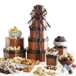 Gift Basket with Assorted Sweets, Cookies and Nuts