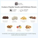 Gift Basket with Assorted Sweets, Cookies and Nuts