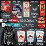Beef Jerky & Nuts Gift Baskets For Men - Nuts, Meat And Cheese Gift Baskets, Birthday Gifts For Men Who Have Everything With Beef Jerky Snacks Variety Pack - Care Package For Men by Cheshire Gifts