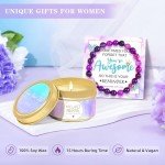 Gifts for Women, Birthday Gifts for Women, Sister, Wife, Teacher, 9pcs Lavender Care Package Gifts Set, Get Well Soon Gifts for Woman, Thinking of You Gift ,Christmas Gift Sets for Her