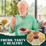 Fathers Day Nut Gift Basket, 7 Sectional Platter of Nut Baskets Gifts for Men, Great for Father Day gifts for Husband, Perfect Dad Gift for Fathers Day,