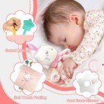 Baby Girl Gifts,Baby Gifts for Girls,Newborn Baby Gifts for Girls,Baby Shower Gifts for Girl,Newborn Baby Girls Gift Basket,Unique Pink Newbaby Gift Set (9pcs)