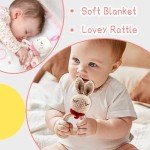 Baby Girl Gifts,Baby Gifts for Girls,Newborn Baby Gifts for Girls,Baby Shower Gifts for Girl,Newborn Baby Girls Gift Basket,Unique Pink Newbaby Gift Set (9pcs)