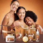 Spa Gift Basket for Women, Coconut & Vanilla Luxury Home Spa Kit, 8pcs Bath Gift Set, Birthday Gift for Women Unique with Bath Bombs, Scented Candle, Body Lotion, Spa Bath Sets for men Gift