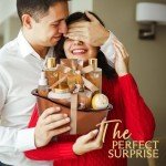 Spa Gift Basket for Women, Coconut & Vanilla Luxury Home Spa Kit, 8pcs Bath Gift Set, Birthday Gift for Women Unique with Bath Bombs, Scented Candle, Body Lotion, Spa Bath Sets for men Gift