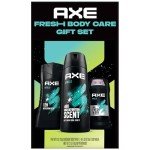 AXE Apollo Body Care Gift Set – Men’s Body Wash, Body Spray & Deodorant Set, Sage and Cedarwood (3 Piece Set)