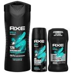 AXE Apollo Body Care Gift Set – Men’s Body Wash, Body Spray & Deodorant Set, Sage and Cedarwood (3 Piece Set)