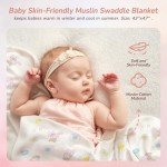 Strawberry Fairy 10 PCS Baby Gift Set for Girls, Newborn Essentials Stuff Baby Girl Gifts, Baby Girl Gift Basket, Gender Reveal Gifts Basket with Rattle Swaddle Blanket