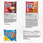 CHIPS AHOY! Cookies Variety Pack, Original Chocolate Chip, Chewy Chocolate Chip with Reese's Peanut Butter Cups & Chewy Hershey's Fudge Filled Soft Cookies, 50 Snack Packs