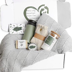 Self Care Gifts for Women, Get Well Gifts for Women, Sympathy Gift Baskets, Get Well Soon Care Package, Inspirational Gifts for Women, Encouragement Gifts Baskets for Women, Sending Hug Gifts