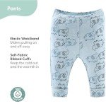 The Peanutshell Baby Layette Gift Set for Boys - 30 Piece New Born Boy Gift Set, Baby Clothes & Newborn Essentials Must Haves - Newborn Baby Clothes 0-3 Months - Elephant Blue