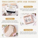 iAOVUEBY Employee Appreciation Gifts, Thank You Gifts for Women, Appreciation Gift for Coworkers Teacher Nurse Boss Farewell Retirement Employees Thank You Gift Box, Canvas Tote Bag Gratitude Baskets