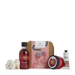 The Body Shop Lather & Slather Strawberry Body Care Gift Set, for Normal Skin