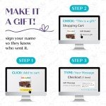 Thank You Gift Basket Chocolate Brownies Cookies Employee Appreciation Food Gift Treats For Men Women Kids Individually Wrapped Care Package | Nut Free | Fresh Bakery Cake