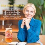 iAOVUEBY 40th Birthday Gifts for Women Her, Cool Gifts for 40 Year Old Woman, Forty Canvas Birthday Tote Bag Glass Cup Candle Gift Basket 40th Ideas Daughter Mom Sister Friend Wife Coworkers