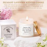 iAOVUEBY 40th Birthday Gifts for Women Her, Cool Gifts for 40 Year Old Woman, Forty Canvas Birthday Tote Bag Glass Cup Candle Gift Basket 40th Ideas Daughter Mom Sister Friend Wife Coworkers