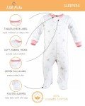 Little Peaches Newborn Baby Girl Clothes- 25 Piece Baby Girl Newborn Essentials, Baby girl gifts, 100% Cotton Soft & Breatheable - Fits 3 Months to 6 Months - Garden Party