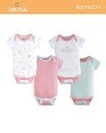 Little Peaches Newborn Baby Girl Clothes- 25 Piece Baby Girl Newborn Essentials, Baby girl gifts, 100% Cotton Soft & Breatheable - Fits 3 Months to 6 Months - Garden Party