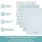 Spasilk 23-Piece Essential Layette Gift Set for Newborns, Clothes for Baby Boys and Girls, Baby Shower Gifts, 0-6 Months