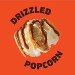 Reese's Popcorn, 5.25oz Grocery Sized Bag, Popcorn Drizzled in Reese's Peanut Butter and Chocolate, Ready to Eat, Savory Snack, Sweet and Salty