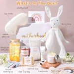 iAOVUEBY New Mom Care Package After Baby, 12PCS New Mom Gifts & Baby Shower Gift Essentials, Pregnancy Gifts For Expecting Mom, First Time Mothers Day Birthday Gift Basket for Women Mom to Be