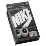 Nike Baby Hat, Bodysuit and Booties 3-Piece Gift Box Set, Black Sportswear, 0/6M