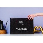 Father's Day Coffee Gift Box - 003 Medium Roast, Blueberry Cobbler Ground Coffee, Yogurt-Covered Pretzels, Universal K-Cup Adapter, Honey Sticks, and Chocolate-Covered Coffee Beans