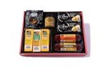 Wisconsin Cheese Company - Grand Cheese & Sausage Gift Box - 100% Wisconsin Cheddar & Pepper Jack Cheese, Sausage, Crackers, Pretzel & Mustard | Perfect for Parties, Charcuterie Boards and Birthday Gifts | Great Birthday Gift