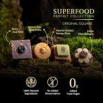 Laumière Gourmet Fruits - Dried Fruit Gift Baskets - Superfood Parfait Collection - Square (16 Pcs) - Premium Nuts Gift Basket - Healthy Snack Boxes for Adults- Vegan, Gluten Free Food Box - No Added Cane Sugar