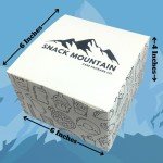 Snack Mountain Care Package 25 Count, Movie Night Basket Set, Snack Package for Teens & Adults, Candy Basket, Birthday Snack Box, Game Night Snacks, College Students Finals Week Gifts, Snack Sized Candy