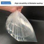 Worown 6 Pack Blue Cardboard Basket for Gifts Empty, Kraft Basket Kit with bags and Pull Bows for Packing Gift on Easter, Christmas, Birthday, Wedding