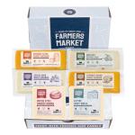 Farmers' Market Cheese Block Assortment 6oz & 7oz 6-Pack, Shelf Stable, Pasteurized, Locally Sourced Wisconsin Cheese (Assortment, 6 Count)