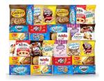 Cookies Variety Pack - Individually Wrapped Assortment, Sampler Bulk Care Package - Cookie Bundle, Office, 32 Count, Office and Kids Cookies