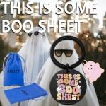 Aisity Halloween Gifts Boo Basket Ghost Keychain Gifts for Her Women Teen Girls Perfect Halloween Boo Basket Ideas Gift for Teen Girl Cool Stuff Funny Gift for Him Her Halloweens Baskets Stuffers