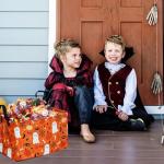 DUYIY Pumpkin Ghost Halloween Rectangle Kids Gift Storage Basket Shelf Storage Basket Organizer Box Clothes Laundry Hamper Toys Nursery Basket Baby Laundry Basket with Handles