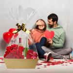 Baskets For Gifts Empty, 5 PCS Sturdy Diy Bulk Gift Basket Kraft Market Tray Cardboard Basket With Handles, Gift Baskets Kit Supplies Wrap To Fill For Birthday Christmas Valentines Thanksgiving