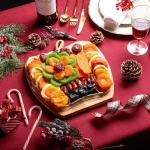 Oh! Nuts Dried Fruit Gift Basket – Premium, Healthy Assortment of Dried Fruits, Grown and Traditionally Crafted in the USA – Deluxe Fruit Tray (Sunset Orange)