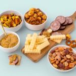A Gift Inside Snacking Sensation Meat, Cheese & Snack Variety Gift Box
