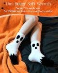 AIVEI 72-Needle Buttery Soft Halloween Fuzzy Socks for Women Cozy Funny Crazy Cute Fluffy Warm Slipper Socks for Girls 3 Pairs, Halloween Gifts Boo Spooky Basket Stuffers