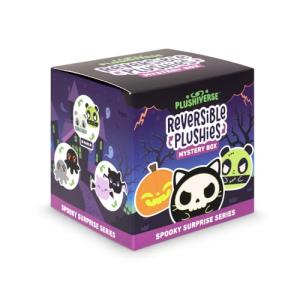 Teeturtle 3" Reversible Halloween Mystery Box Plushie - Spooky Surprise Series - Soft Cute Stuffed Animal Blind Box
