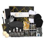 Skin Care Set, 28pcs Body & Facial Kit Gifts for Women & Men includes Face Cream, Bath Oil, Scented Candle, Hyaluronic Acid Face Serum, Facial Skin Care Set, Bath & Body Set, Birthday, Christmas