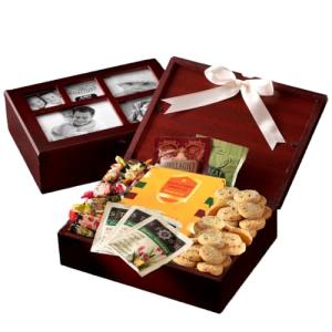 Broadway Basketeers Photo Gift Box Snack Assortment Baskets, Cookies & Sweets, Care Package Gifts for Families, Her, Him, Couples, Neighbors